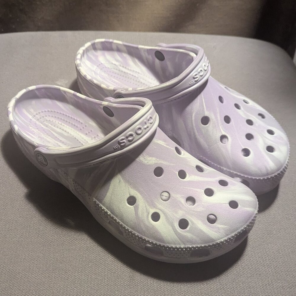 Crocs Classic Marbled Clog - Lavender